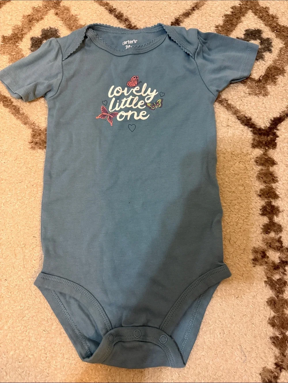 Carter's Baby One-Piece Bodysuit Pack - Teal, Navy, Dusty Blue, Rose